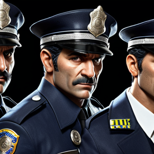 Home 18 **
Dramatic character design evolution in "Juraghi Cops" showcasing detailed costumes and makeup that visually communicate character identity and social status. Include dramatic lighting highlighting the emotional depth.
**