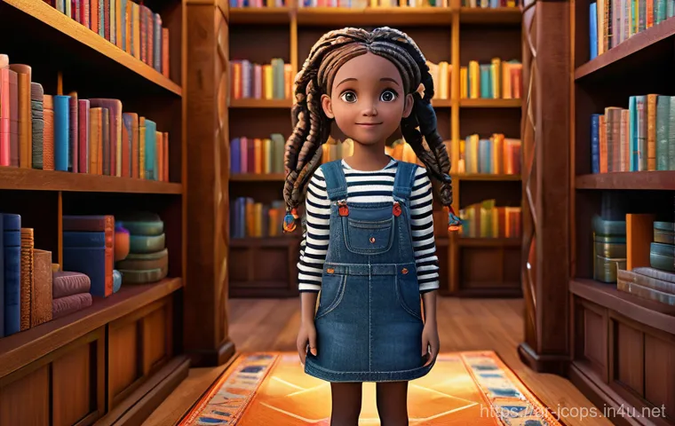 쥬라기캅스 3D 모델링 기술 - **Prompt:** A highly detailed 3D rendering of a young, imaginative female character, approximately 1...